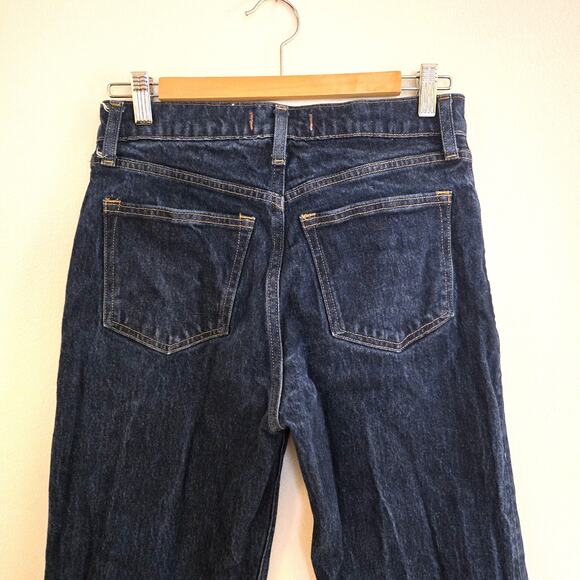 Abercrombie & Fitch The '90s Relaxed High Rise Jeans Dark Wash 27 4 - Picture 5 of 9